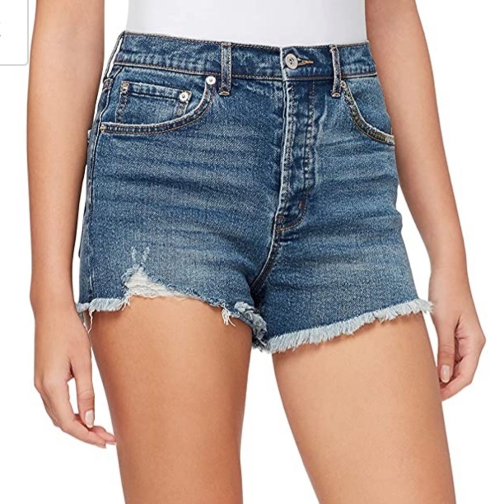 Jessica Simpson Infinite High Waisted Denim Shorts